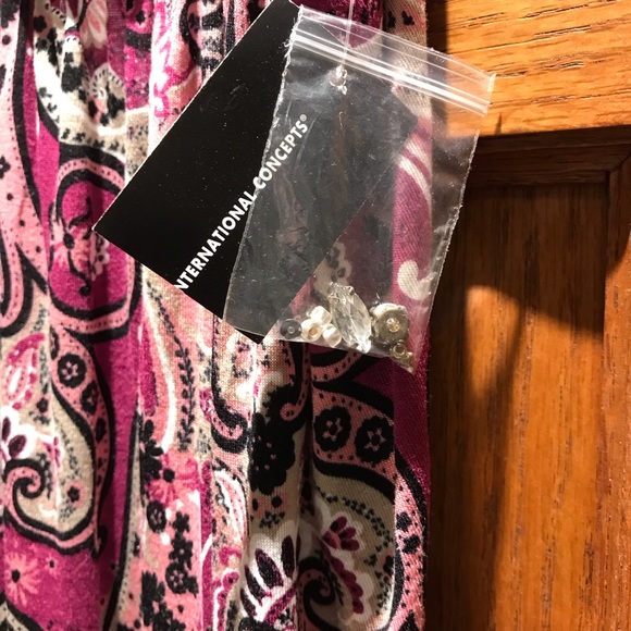 INC International Concepts Romantique New Paisley (XSmall) with Tags - Picture 2 of 5